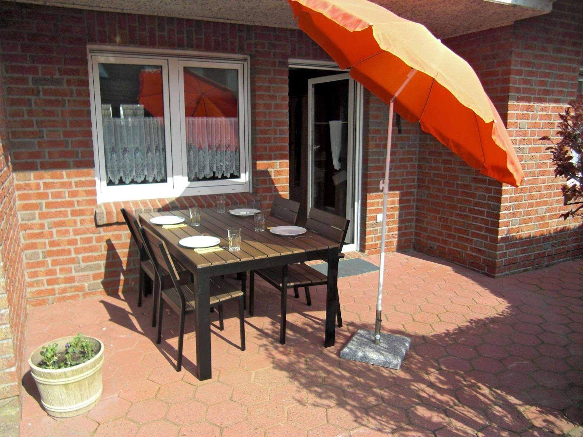Haus "An Der Kurpromenade" Harlesiel Exterior foto